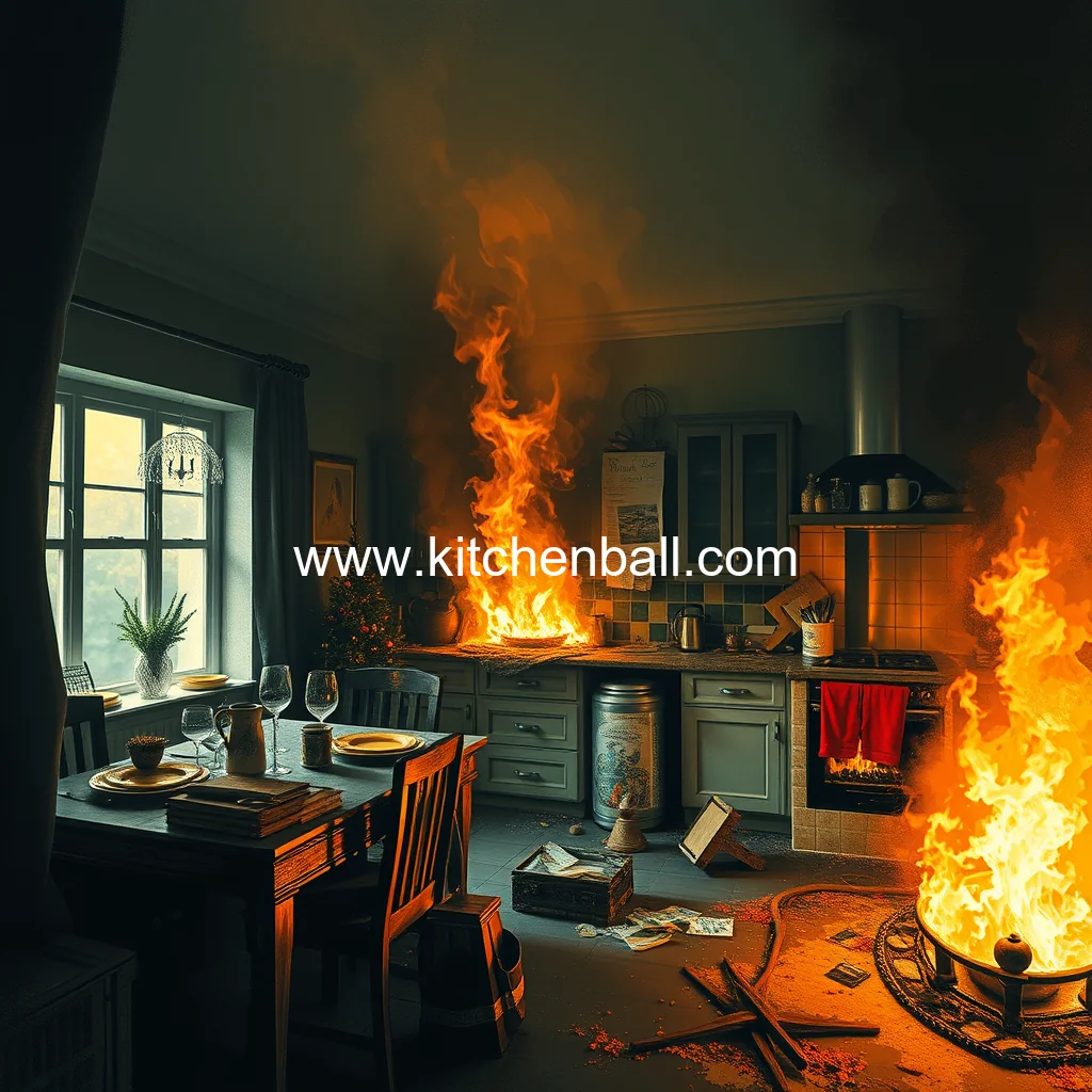 You are currently viewing Fire rips through kitchen leaving Kerry family home uninhabitable in lead  up to Christmas