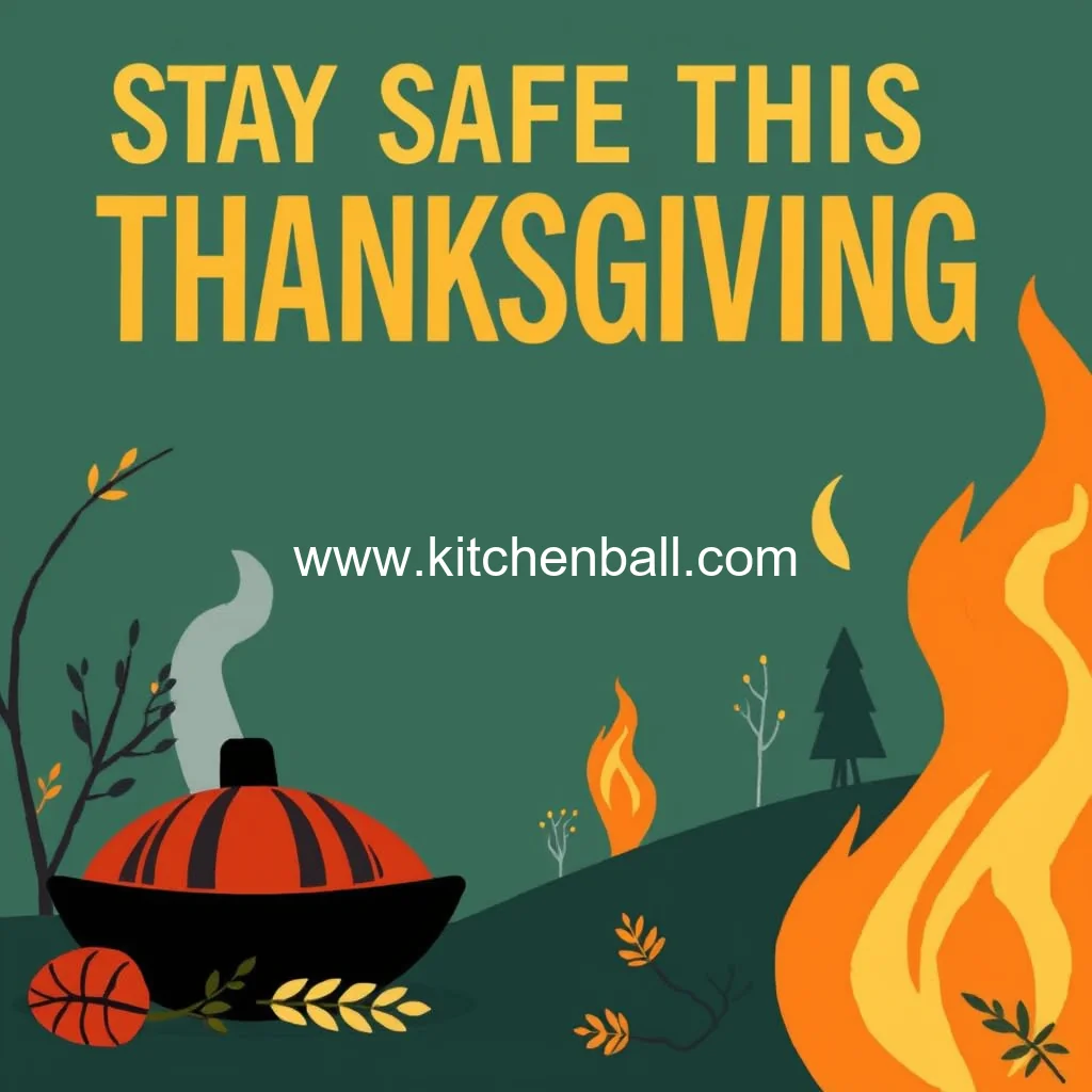 You are currently viewing Stay Safe This Thanksgiving : Cooking Fires Peak on Holiday