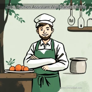 Artistic representation for Job : Kitchen Assistant Woodlands Online