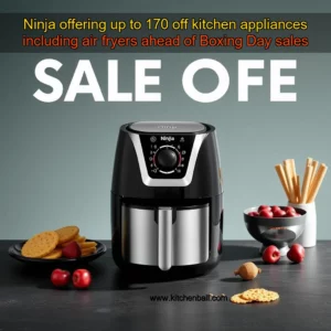 Read more about the article Ninja offering up to 170 off kitchen appliances including air fryers ahead of Boxing Day sales