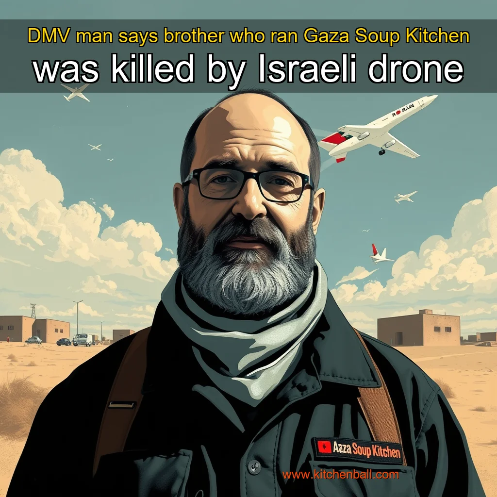 You are currently viewing DMV man says brother who ran Gaza Soup Kitchen was killed by Israeli drone