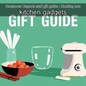 Artistic representation for Consumer Reports staff gift guide : Cooking and kitchen gadgets