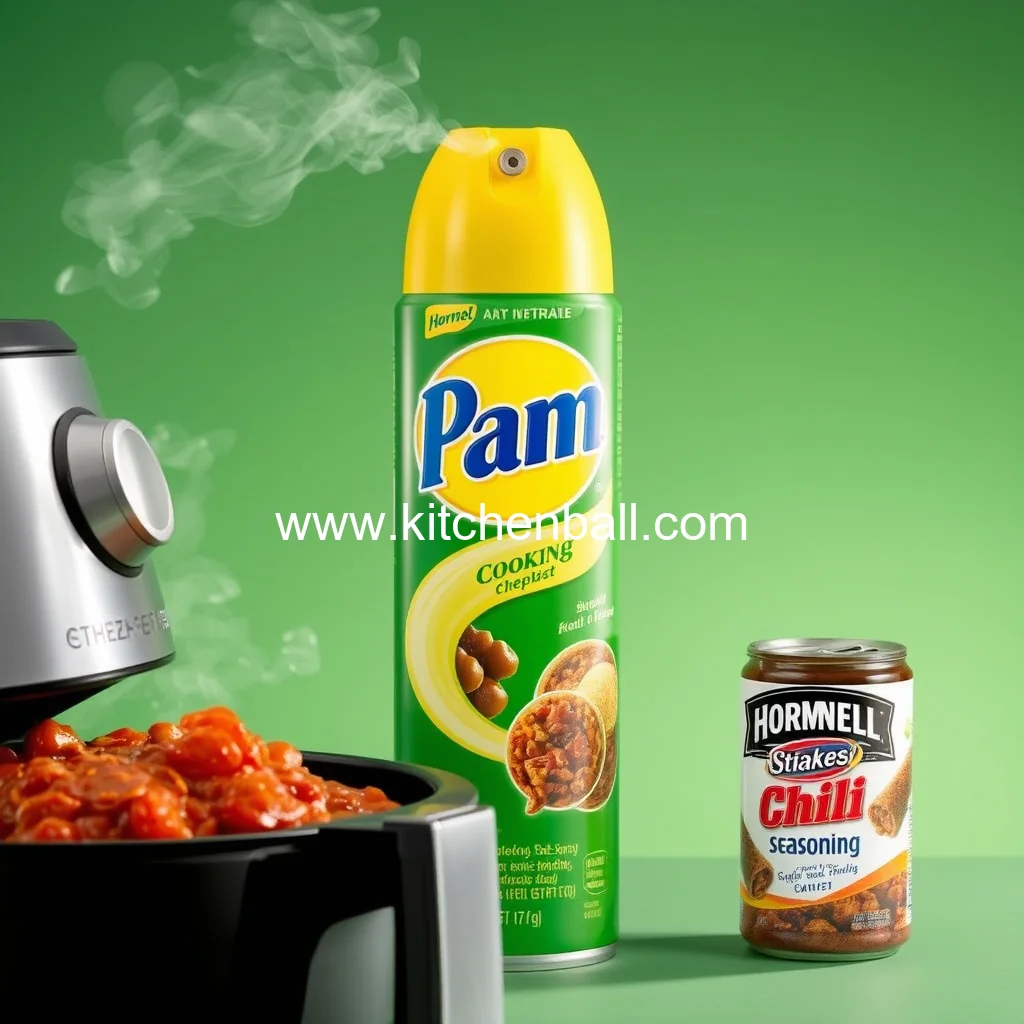 Read more about the article Leftovers : Pam cooking spray gets air fryer upgrade  Hormel shakes up chili seasoning