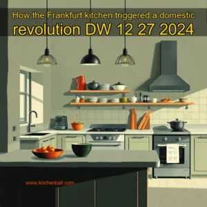 Read more about the article How the Frankfurt kitchen triggered a domestic revolution  DW  12  27  2024