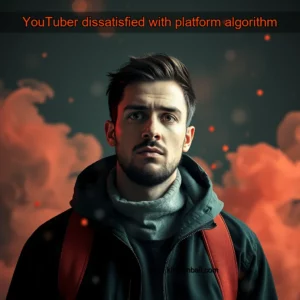 Read more about the article YouTuber dissatisfied with platform algorithm