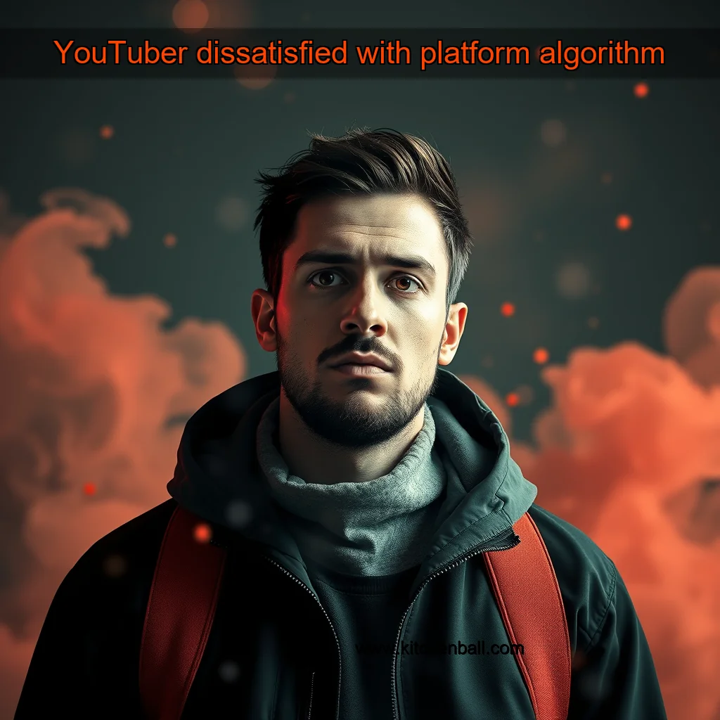 You are currently viewing YouTuber dissatisfied with platform algorithm