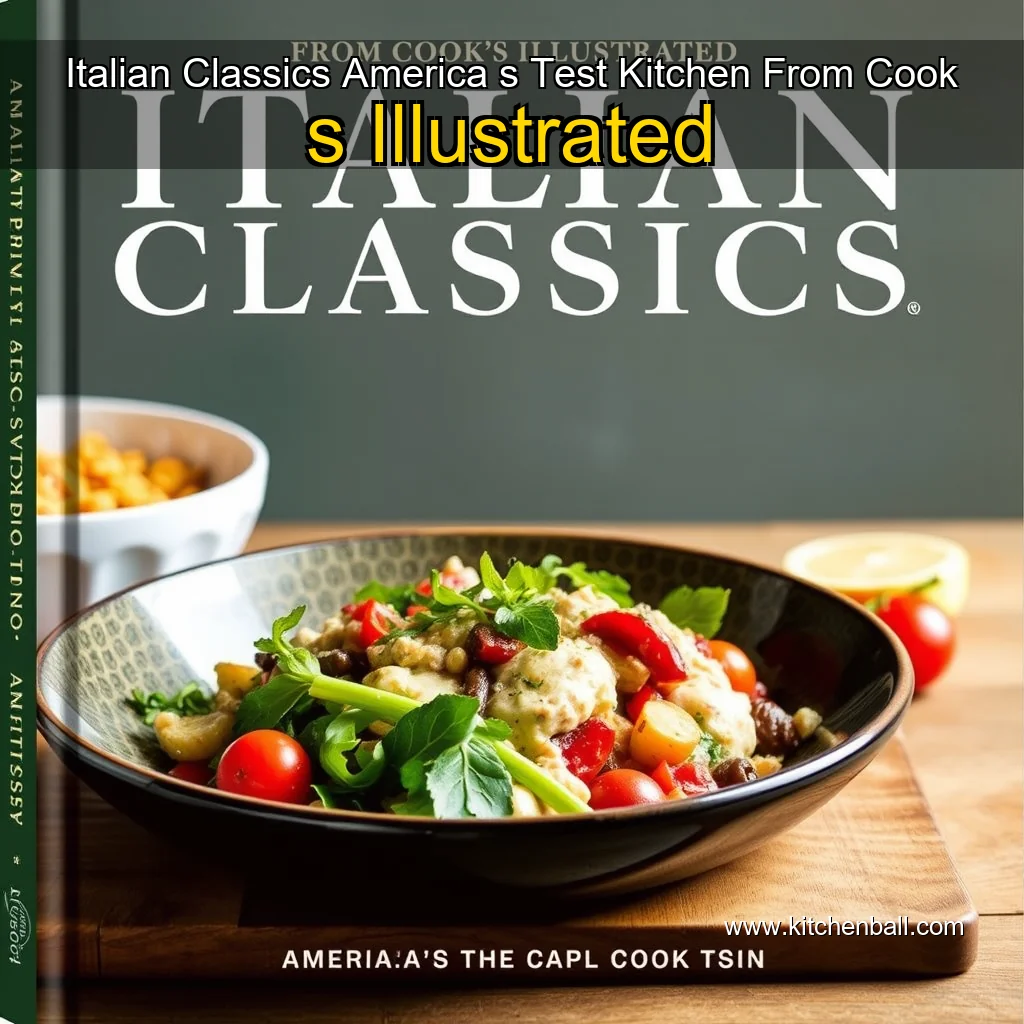 You are currently viewing Italian Classics  America  s Test Kitchen From Cook  s Illustrated