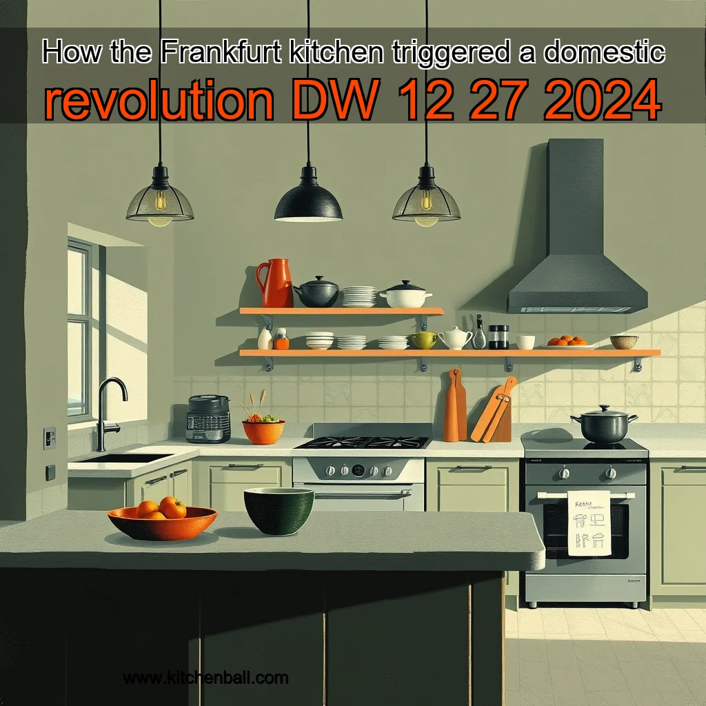 You are currently viewing How the Frankfurt kitchen triggered a domestic revolution  DW  12  27  2024