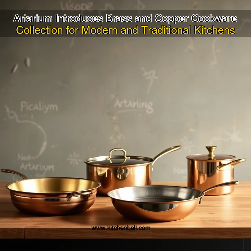 You are currently viewing Artarium Introduces Brass and Copper Cookware Collection for Modern and Traditional Kitchens