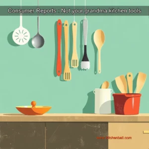 Artistic representation for Consumer Reports : Not your grandma kitchen tools