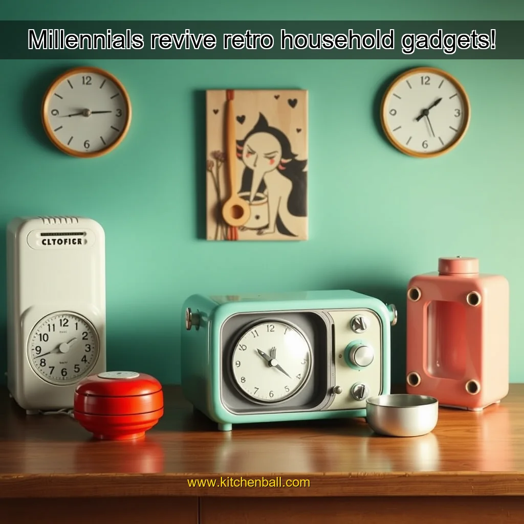 You are currently viewing Millennials revive retro household gadgets!