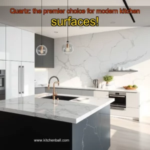 Read more about the article Quartz: the premier choice for modern kitchen surfaces!