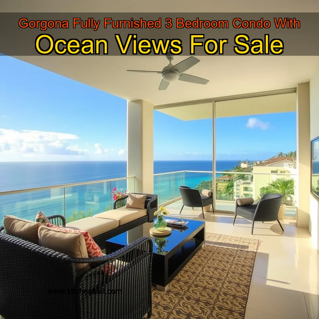 Read more about the article Gorgona Fully Furnished 3  Bedroom Condo With Ocean Views For Sale