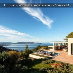 Read more about the article Luxurious tacoma homes available for $3m each!