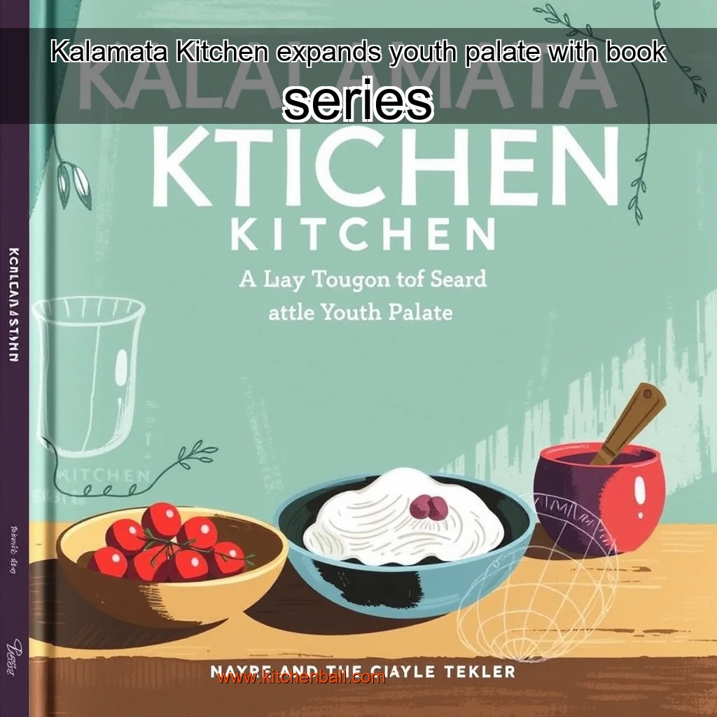 You are currently viewing Kalamata Kitchen expands youth palate with book series