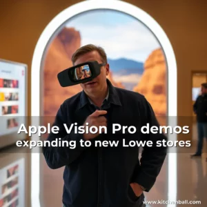 Read more about the article Apple Vision Pro demos expanding to new Lowe stores