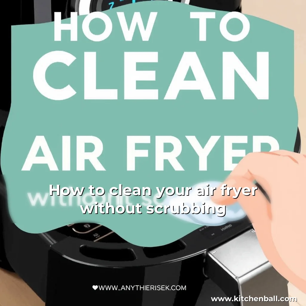 Read more about the article How to clean your air fryer without scrubbing