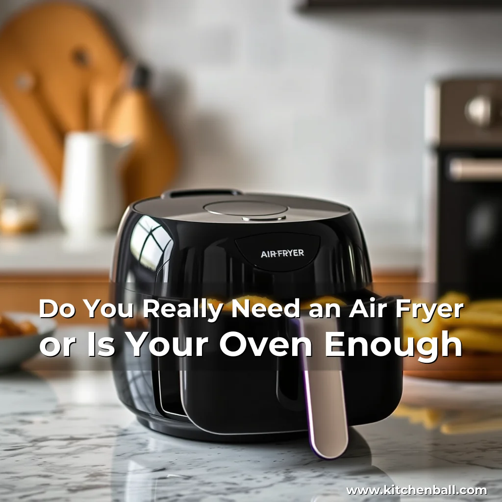 Read more about the article Do You Really Need an Air Fryer  or Is Your Oven Enough