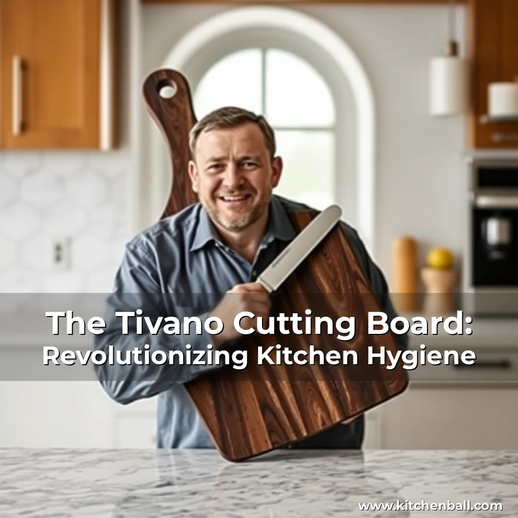 Read more about the article The Tivano Cutting Board: Revolutionizing Kitchen Hygiene