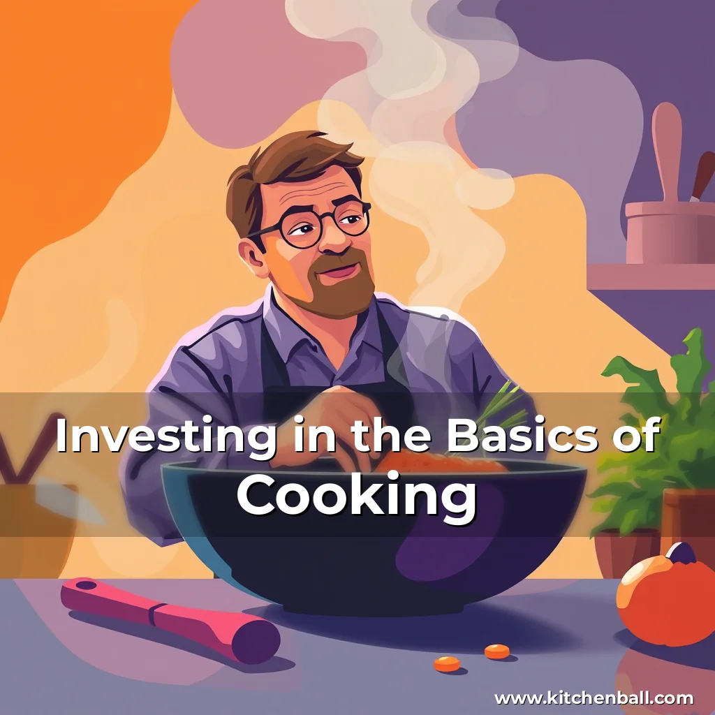 Read more about the article Investing in the Basics of Cooking