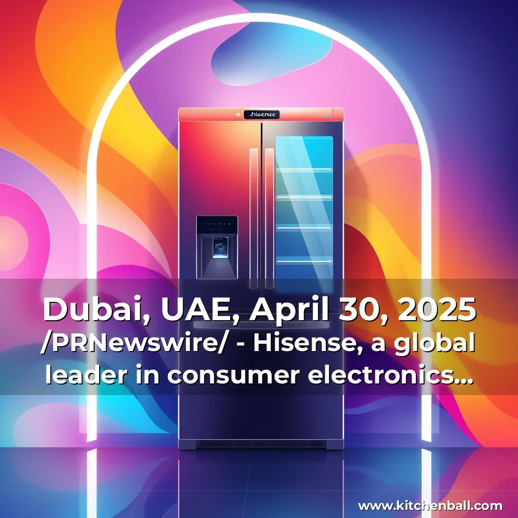 Read more about the article Dubai, UAE, April 30, 2025 /PRNewswire/ – Hisense, a global leader in consumer electronics and home appliances, has officially introduced its Glass Door Refrigerators series to the GCC market.
