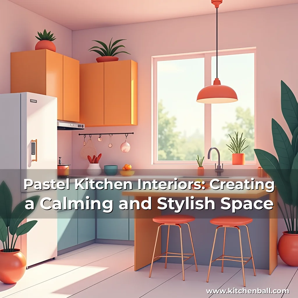 Read more about the article Pastel Kitchen Interiors: Creating a Calming and Stylish Space