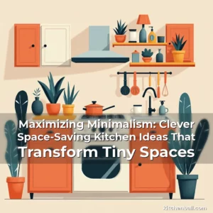 Read more about the article Maximizing Minimalism: Clever Space-Saving Kitchen Ideas That Transform Tiny Spaces