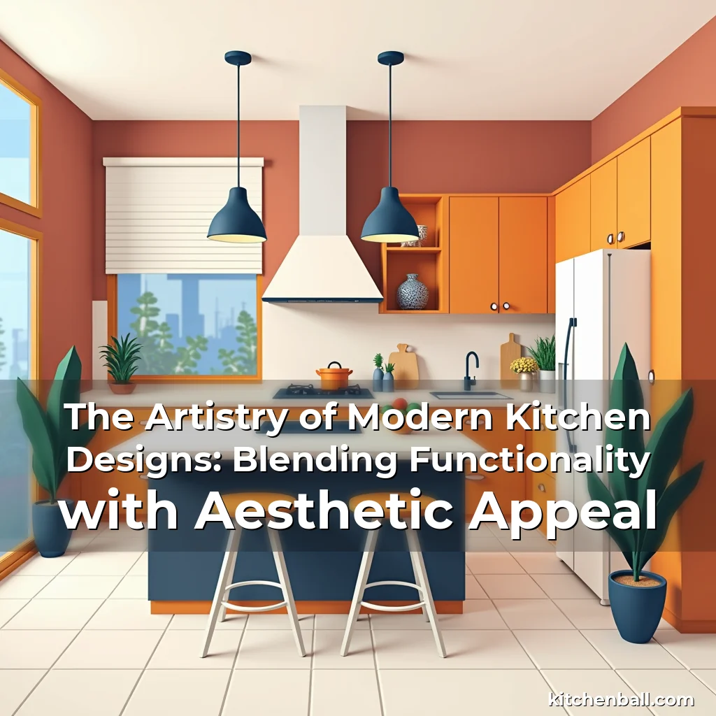 Read more about the article The Artistry of Modern Kitchen Designs: Blending Functionality with Aesthetic Appeal